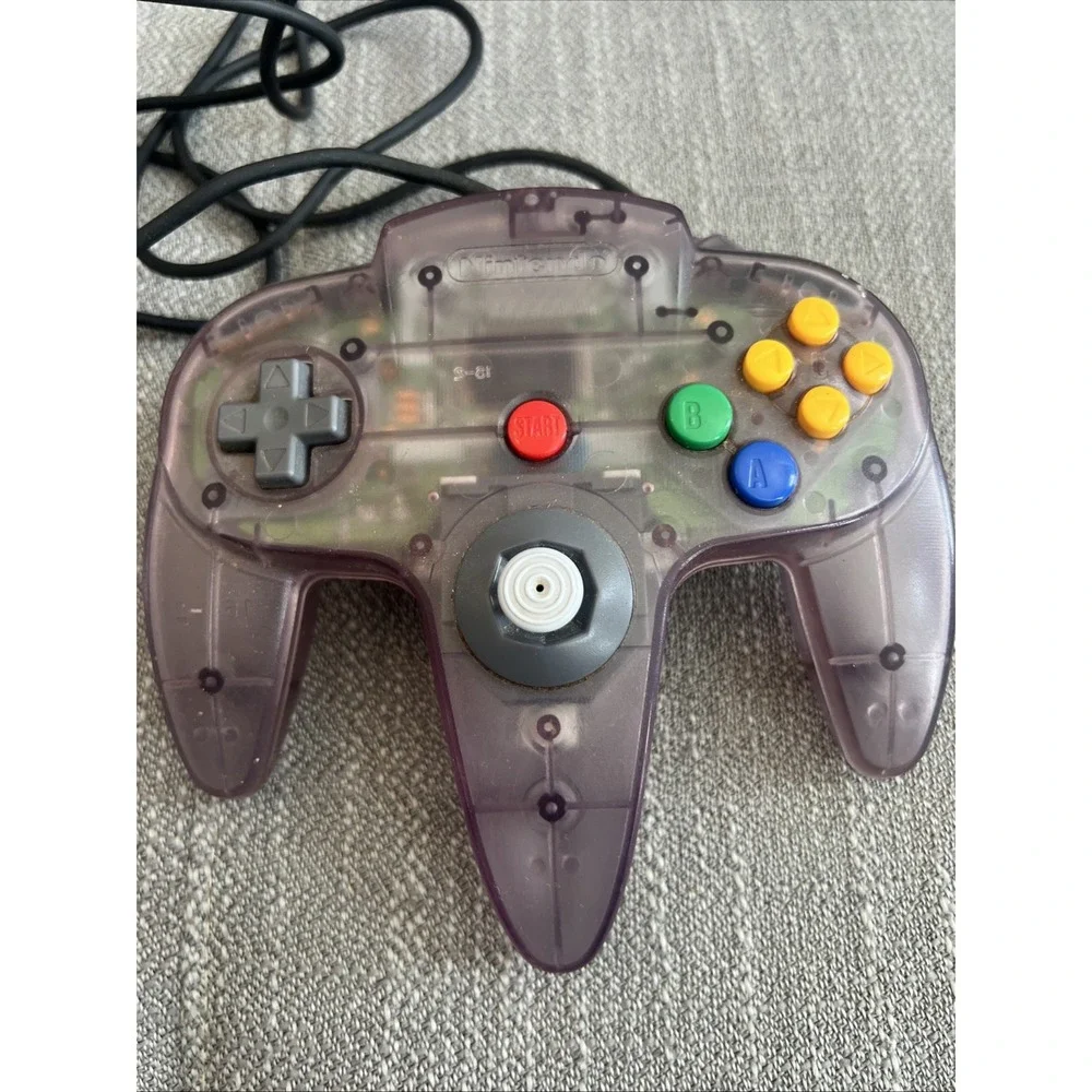 Official Nintendo 64 N64 Authentic Original Controller Atomic Purple